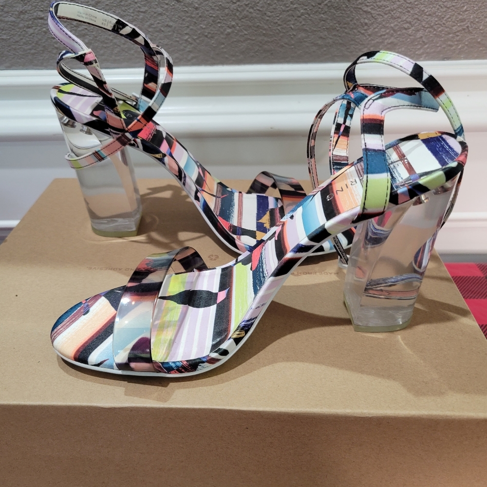 Multi Colored 3' Heels 👠 NWOT